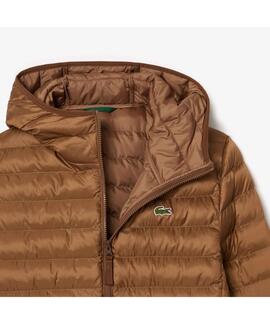 CHAQUETA ACOLCHADA HIDRÓFUGA MARRÓN