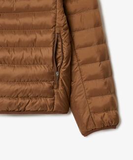 CHAQUETA ACOLCHADA HIDRÓFUGA MARRÓN