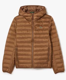 CHAQUETA ACOLCHADA HIDRÓFUGA MARRÓN