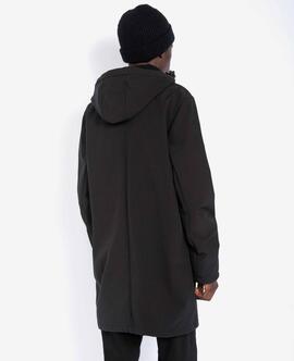 CHAQUETA LARGA KALVIN SOFTSHELL NEGRO