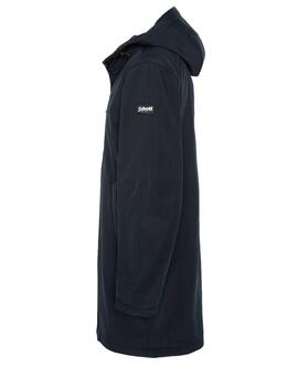 CHAQUETA LARGA KALVIN SOFTSHELL AZUL MARINO