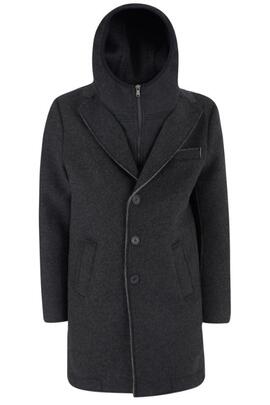 ABRIGO DE HOMBRE NEOPRENO GRIS