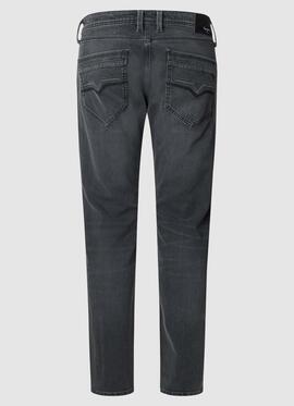 PANTALÓN VAQUERO SPIKE SLIM TAPER UM5 MID RISE DENIM GRIS OS