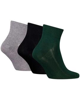 PACK DE 3 PARES DE CALCETINES BAJOS LEVI’S® MID CU