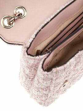 MINI BANDOLERA GUILLY TWEED CON LENTEJUELAS