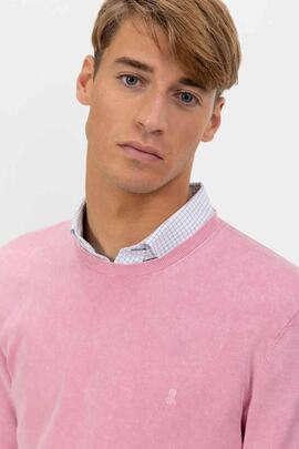 JERSEY LAVADO EXTRAFINO BÁSICO ROSA DELAVÉ