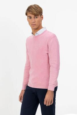 JERSEY LAVADO EXTRAFINO BÁSICO ROSA DELAVÉ