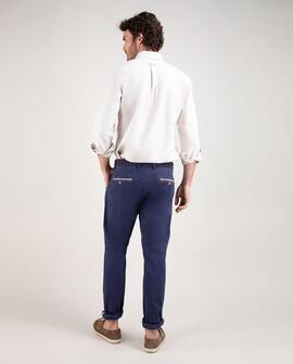 PANTALÓN CHINO BÁSICO AZUL MARINO