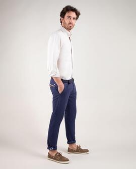 PANTALÓN CHINO BÁSICO AZUL MARINO