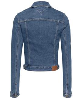 CAZADORA VAQUERA VIVIANNE SLIM FIT BI8130 EN DENIM AZUL