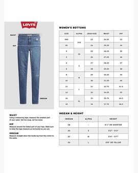 FALDA MIDI DE TIRO ALTO LEVI’S® DECON SECRET