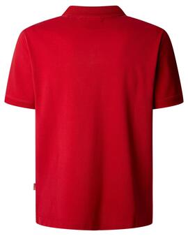 POLO PIQUÉ NEW OLIVER SLIM FIT 285 RUGBY RED