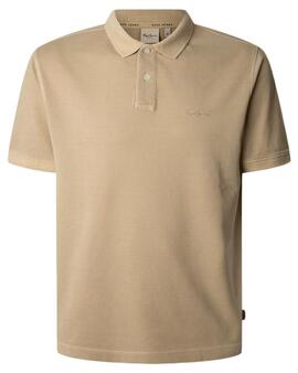 POLO PIQUÉ NEW OLIVER SLIM FIT 833 LIGHT BEIGE
