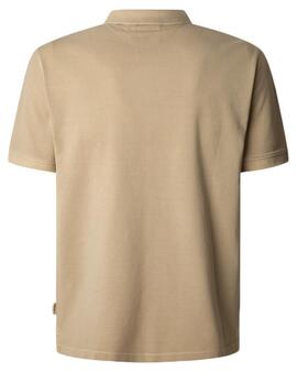POLO PIQUÉ NEW OLIVER SLIM FIT 833 LIGHT BEIGE