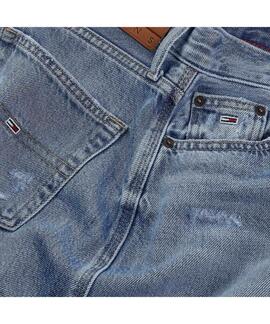 FALDA MIDI CLAIRE BI8036 DENIM LIGHT