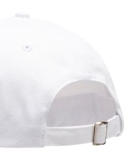 GORRA DE BÉISBOL INES SARGA BLANCA CON LOGOTIPO