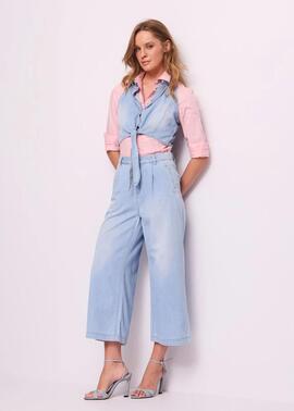 CAMISA DE POLPELÍN ROSA