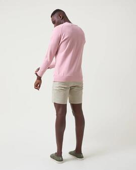 SUDADERA BRAND REGULAR FIT OLD ROSE