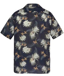 CAMISA MANGA CORTA HAWAIANA LIGERA SHRIVERA NAVY PARADISE