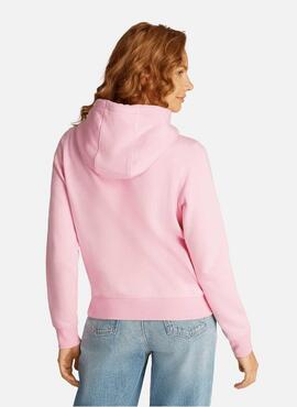 SUDADERA CON CAPUCHA REGULAR FIT BALLET PINT