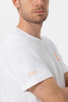 CAMISETA ESTAMPADO DESIERTO BLANCO PURO