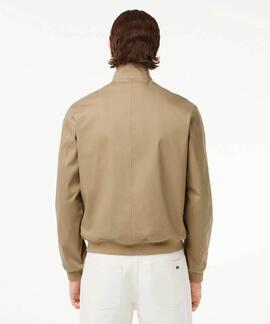 CHAQUETA HARRINGTON DE SARGA HIDRÓFUGA CAMEL