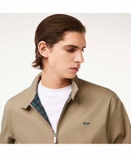 CHAQUETA HARRINGTON DE SARGA HIDRÓFUGA CAMEL