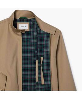 CHAQUETA HARRINGTON DE SARGA HIDRÓFUGA CAMEL