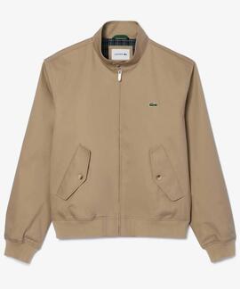 CHAQUETA HARRINGTON DE SARGA HIDRÓFUGA CAMEL