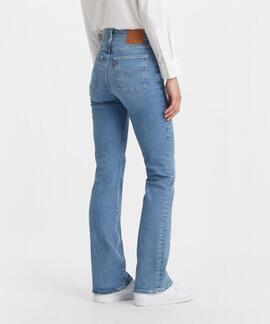 PANTALÓN VAQUERO 725™ BOOTCUT DE TIRO ALTO BLUE WAVE LIGHT