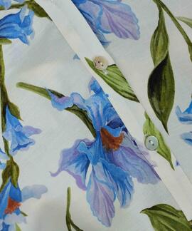 CAMISA MANGA CORTA CON ESTAMPADO FLORAL
