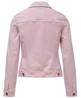 CAZADORA VAQUERA SLIM FIT EN DENIM ROSA