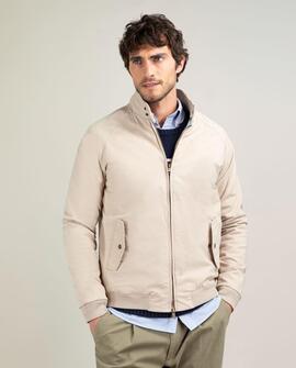 CAZADORA HARRINGTON BEIGE