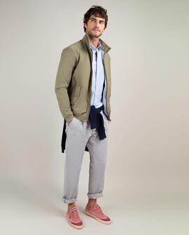 CAZADORA HARRINGTON KAKI
