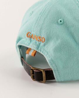 GORRA UNISEX ALGODÓN LAVADO VERDE AGUA