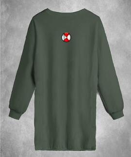 VESTIDO SUDADERA LASAL UNIVERSE KAKI