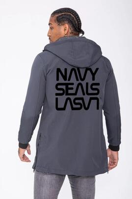 CHAQUETA 3/4 DE HOMBRE LASAL NAVY GRIS