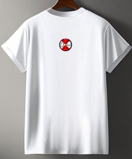 CAMISETA DE HOMBRE LASAL OFF LINE BLANCA