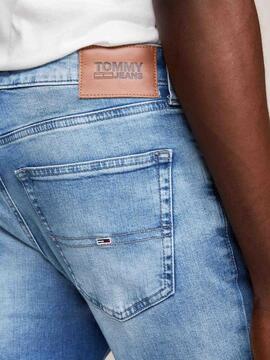 PANTALÓN VAQUERO SCANTON SLIM FIT WLBS WILSON LIGHT BLUE STR