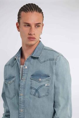 CAMISA VAQUERA GAS KANT NEW SLIM FIT 13ML DENIM STRETCH 7.3