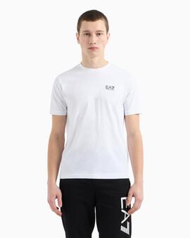 CAMISETA EA7 TRAIN LOGO SERIES BLANCA