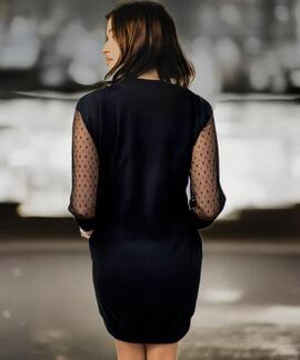 VESTIDO CHER BELIVE NEGRO