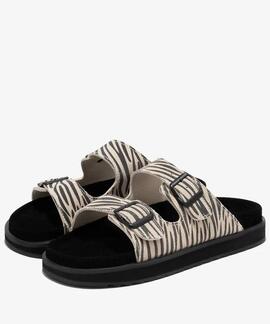 SANDALIAS NORDIC SANDAL BUCKLE ZEBRA