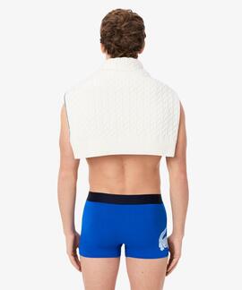 BOXERS 3 PACK TRUNK COTTON STRETCH CELESTE, AZUL ROYAL Y MAR
