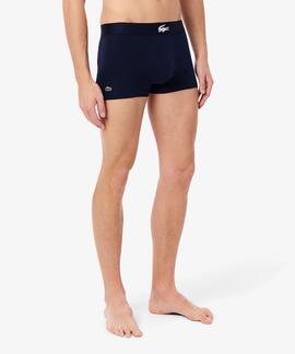 BOXERS 3 PACK TRUNK COTTON STRETCH CELESTE, AZUL ROYAL Y MAR