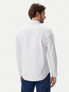 CAMISA CLÁSICA DE ALGODÓN OXFORD BLANCO