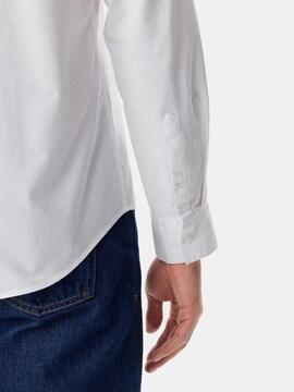 CAMISA CLÁSICA DE ALGODÓN OXFORD BLANCO