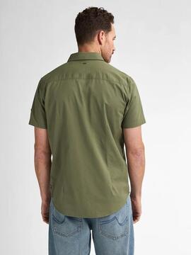 CAMISA MANGA CORTA NOVA VERDE CAQUI