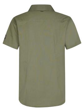 CAMISA MANGA CORTA NOVA VERDE CAQUI