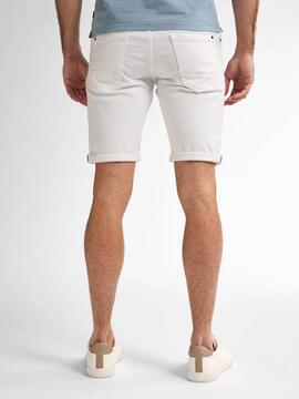 PANTALÓN CORTO VAQUERO JACKSON SLIM FIT BLANCO